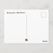 1000 Eilanden Briefkaart (Achterkant)