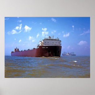 1000-Foot Laker Poster