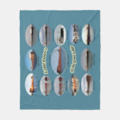 1000 footers fleece deken (Voorkant)