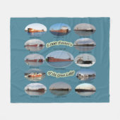 1000 footers fleece deken (Voorkant (Horizontaal))