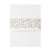 1000 Hangende Origami Papier Kranen Bruiloft Uitnodigingen Wikkel (Achterkant Voorbeeld)