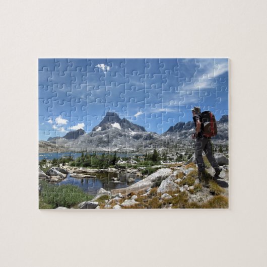 1000 Island Lake and Banner Peak - John Muir Trail Legpuzzel (Horizontaal)