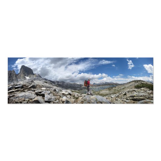 1000 Island Lake, Ansel Adams Wilderness, Sierra Foto Afdruk (Voorkant)
