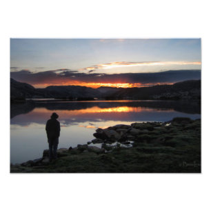 1000 Island Lake Sunrise - Ansel Adams Wilderness Foto Afdruk
