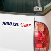 1000 Islands USA bumpersticker (Op Truck)