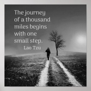 1000 km reis — poster