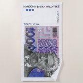 1000 kn badhanddoek (Voorkant)