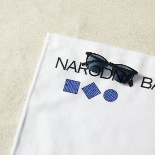 1000 kn beach towel strandlaken (In situ)