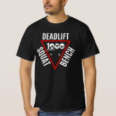 1000 LB Club Deadlift Squat Bench Sleeveless Shirt (Voorkant)