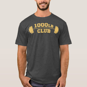 1000 lb Club Weightising Sterke Powerlift T-shirt