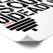 1000 Lbs Bench Squat Deadlift Powerlift Fitness Poster (Hoek)