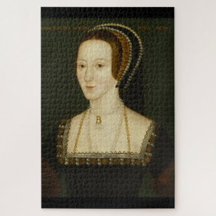 1000 piece Anne Boleyn Portrait Jigsaw Puzzle Legpuzzel