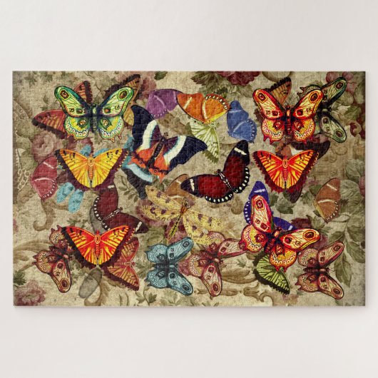 1000 Piece Butterfly Jigsaw Puzzle Legpuzzel (Horizontaal)