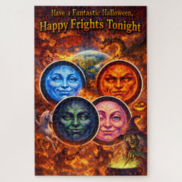 1000 piece celestial Halloween fantasy jigsaw Legpuzzel