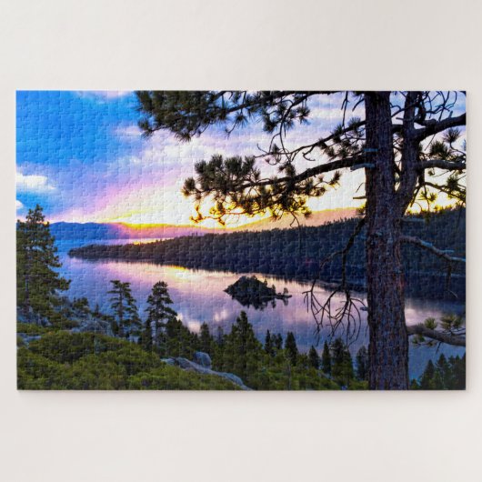 1000+ Piece Emerald Bay Sunrise Jigzaag Puzzle Legpuzzel (Horizontaal)