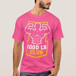 1000 Pond Club Gym Gewichtheffen Bodybuilders 100 T-shirt