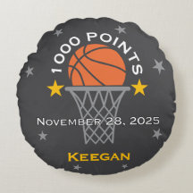 1000 Punten Basketbal Mijlpaal Custom