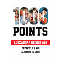 1000 Punten Basketbal Wit