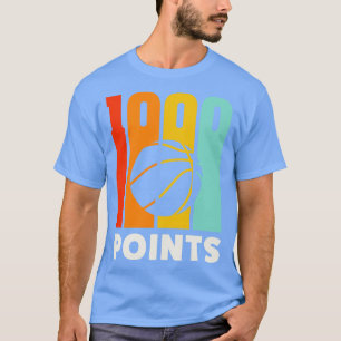 1000 punten Basketball Scorer High School Basketba T-shirt
