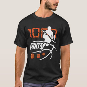 1000 punten Basketball Scorer High School Basketba T-shirt