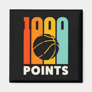 1000 punten Bysketbyll Scorer High School Bysketby Magneet