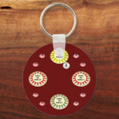1000 punts Pinball Sleutelhanger (Voorkant)