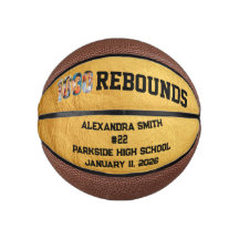 1000 Rebounds Carrière Mijlpaal Speler Team Goud