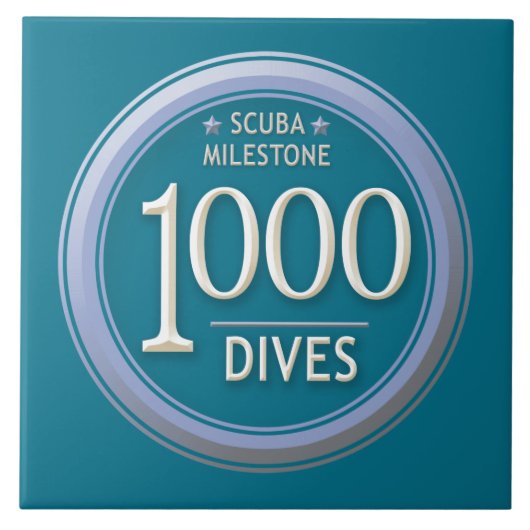 1000 schijven tegeltje (Voorkant)