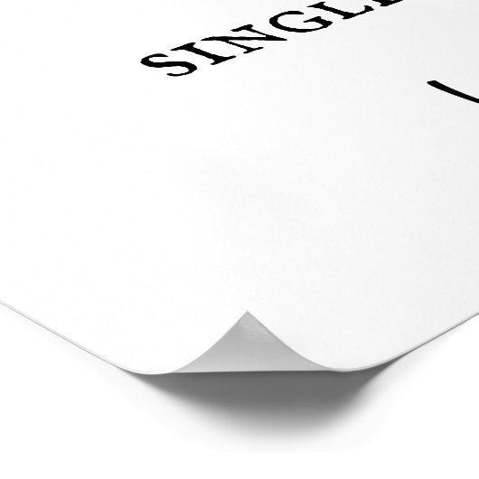 1000 stappen poster (Hoek)