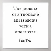 1000 stappen poster (Voorkant)