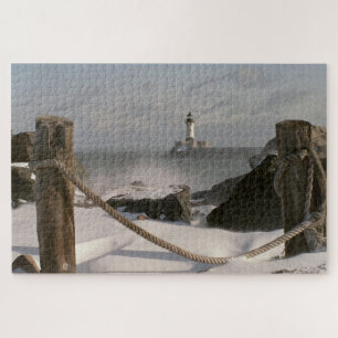 1000-stuk Duluth Waterfront Jigzaag Puzzles Legpuzzel