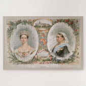 1000 stuk koningin Victoria Golden Jubilee Puzzle Legpuzzel (Horizontaal)