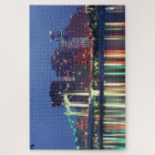 1000-stuk Minneapolis Skyline Jigzaag Puzzles Legpuzzel (Verticaal)