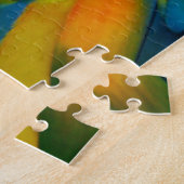 1000-stuk Scarlet Macaw Legpuzzel (Zijkant)