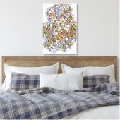 1000 stuks kleur canvas afdruk (Insitu (Slaapkamer))