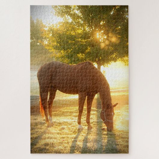 1000 stuks Paarden Jigzaag Puzzle Legpuzzel (Verticaal)