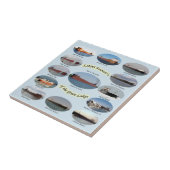 1000 voetteksten van het Grote-Merenpaneel Tegeltje (Zijkant)