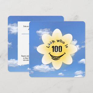 1000e Verjaardagsfeest Zomerzon Kaart