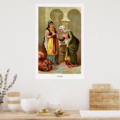 1001 Arabische nachts: Ganem Poster (Keuken)