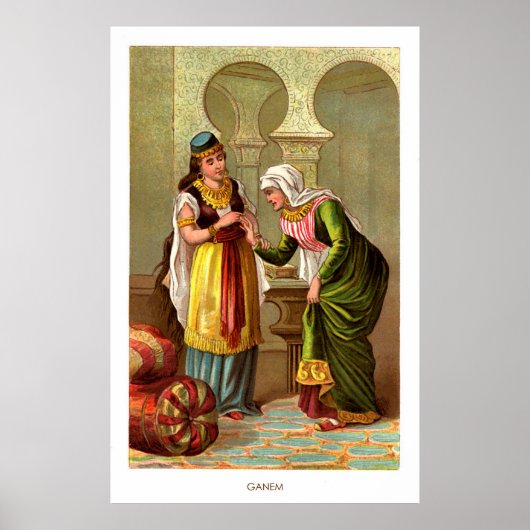 1001 Arabische nachts: Ganem Poster (Voorkant)