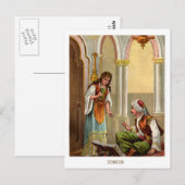 1001 Arabische nachts: Zoë Briefkaart (Voorkant / Achterkant)