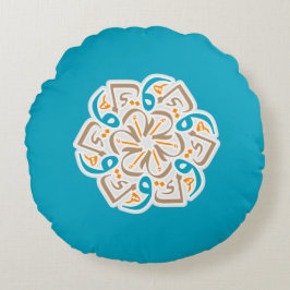 1001 Bloemen Rond Kussen