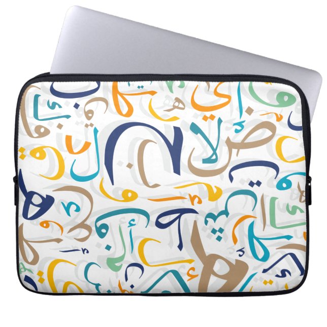 1001 dagen laptop sleeve (Voorkant)