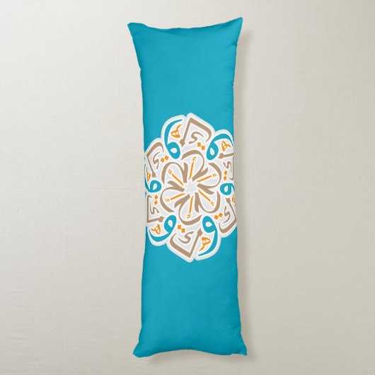 1001 Flowers Lumbar Pillow Lichaamskussen (Achterkant (Verticaal))