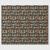 1001 Leuke konijntjes v2 | Cadeaupapier (Vlak)