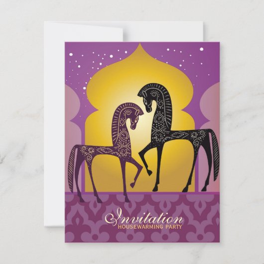 1001 Nacht - Uitnodiging van de partij voor de opw (Voorkant)