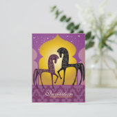 1001 Nacht - Uitnodiging van de partij voor de opw (Staand voorkant)