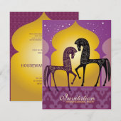 1001 Nacht - Uitnodiging van de partij voor de opw (Voorkant / Achterkant)