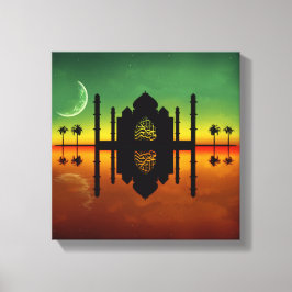 1001 Oriental Night Reflection Canvas Afdruk