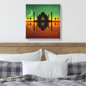 1001 Oriental Night Reflection Canvas Afdruk (Insitu (Slaapkamer))